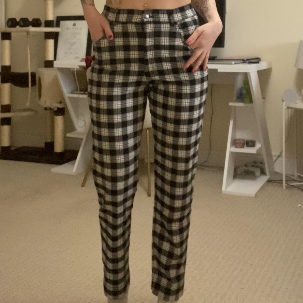 Hollister | Plaid Women's Work Pants | Size S